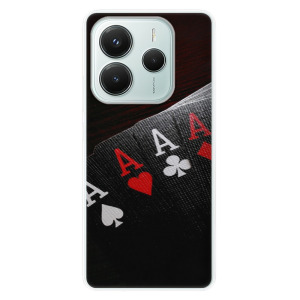Silikonové pouzdro iSaprio - Xiaomi Redmi Note 14 5G - Poker