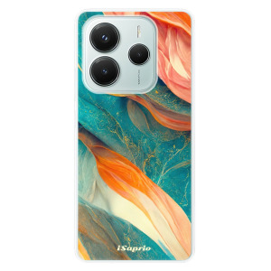 Silikonové pouzdro iSaprio - Xiaomi Redmi Note 14 5G - Abstract Marble