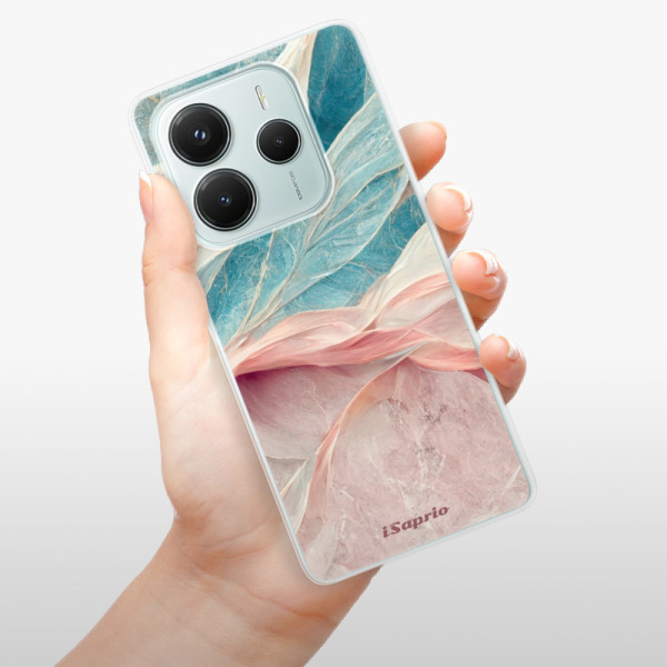 Silikonové pouzdro iSaprio - Xiaomi Redmi Note 14 5G - Pink and Blue