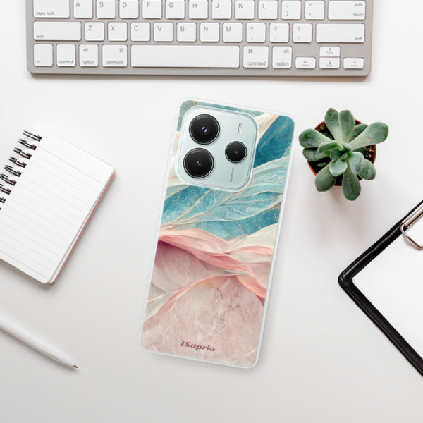 Silikonové pouzdro iSaprio - Xiaomi Redmi Note 14 5G - Pink and Blue