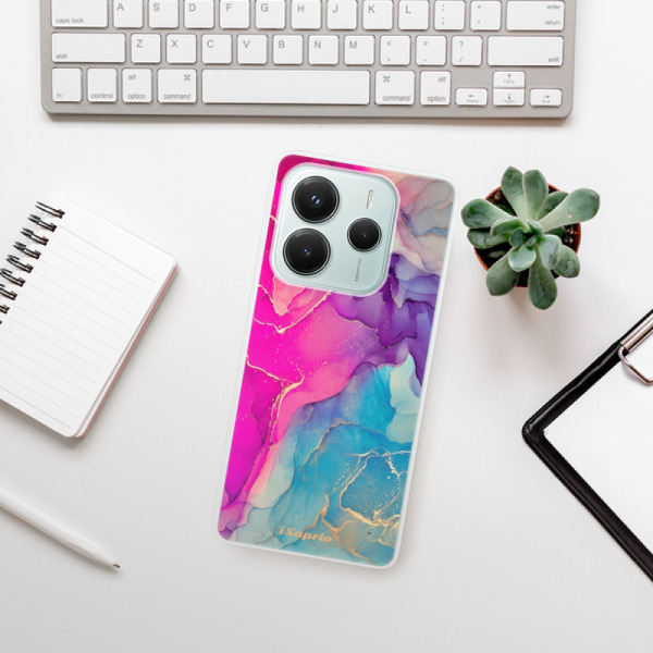 Silikonové pouzdro iSaprio - Xiaomi Redmi Note 14 5G - Purple Ink