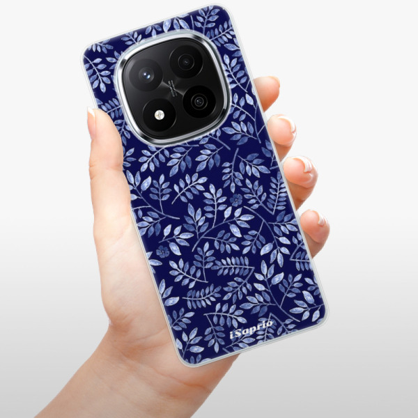 Silikonové pouzdro iSaprio - Xiaomi Redmi Note 14 Pro 5G / Note 14 Pro Plus 5G - Blue Leaves 05