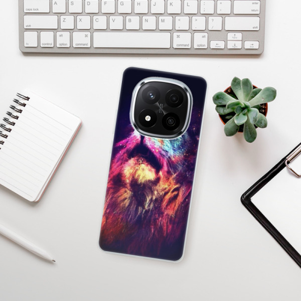 Silikonové pouzdro iSaprio - Xiaomi Redmi Note 14 Pro 5G / Note 14 Pro Plus 5G - Lion in Colors