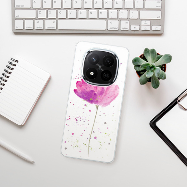Silikonové pouzdro iSaprio - Xiaomi Redmi Note 14 Pro 5G / Note 14 Pro Plus 5G - Poppies
