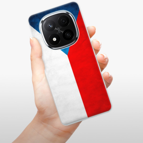 Silikonové pouzdro iSaprio - Xiaomi Redmi Note 14 Pro 5G / Note 14 Pro Plus 5G - Vlajka Česká republika