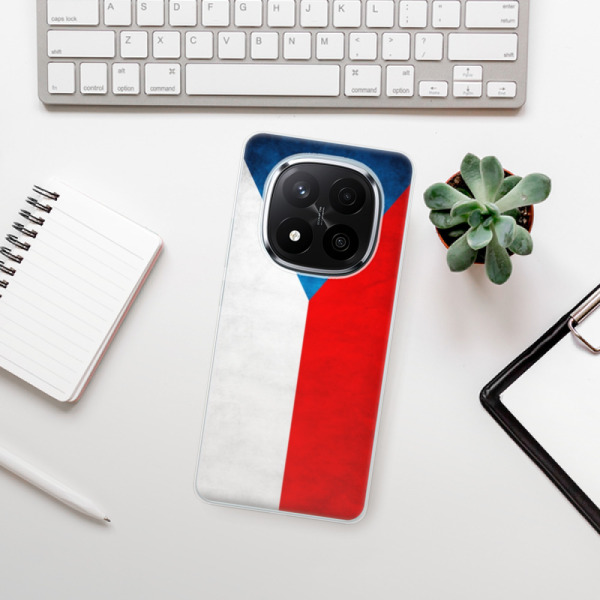 Silikonové pouzdro iSaprio - Xiaomi Redmi Note 14 Pro 5G / Note 14 Pro Plus 5G - Vlajka Česká republika