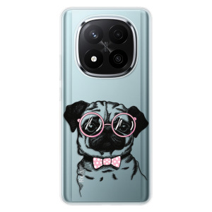 Silikonové pouzdro iSaprio - Xiaomi Redmi Note 14 Pro 5G / Note 14 Pro Plus 5G - The Pug