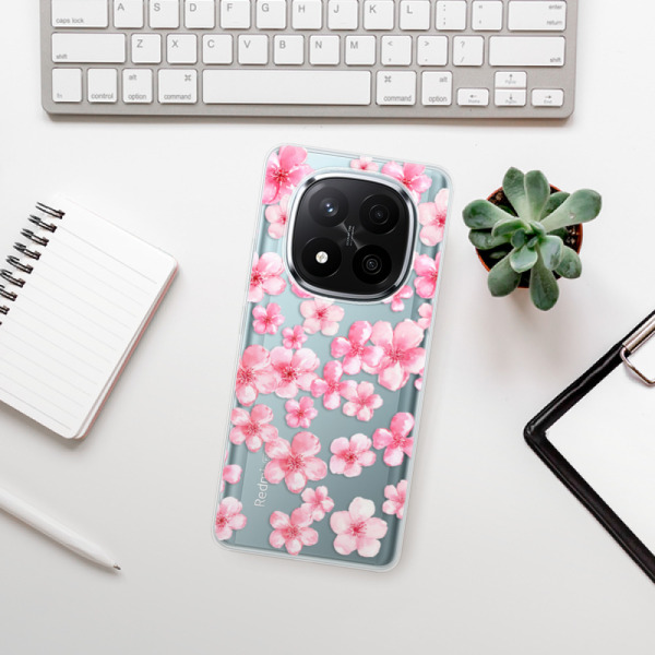 Silikonové pouzdro iSaprio - Xiaomi Redmi Note 14 Pro 5G / Note 14 Pro Plus 5G - Flower Pattern 05
