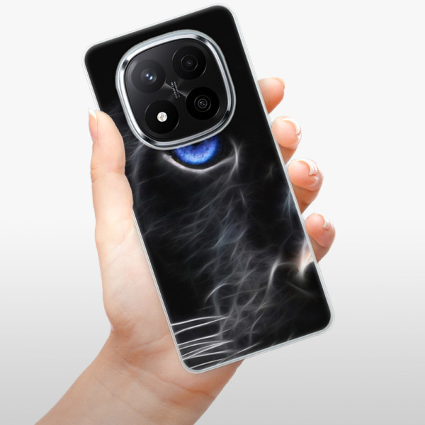 Silikonové pouzdro iSaprio - Xiaomi Redmi Note 14 Pro 5G / Note 14 Pro Plus 5G - Black Puma