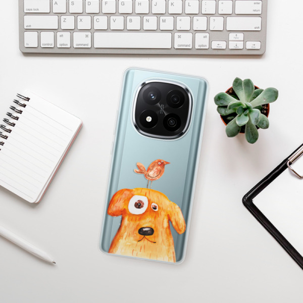 Silikonové pouzdro iSaprio - Xiaomi Redmi Note 14 Pro 5G / Note 14 Pro Plus 5G - Dog And Bird