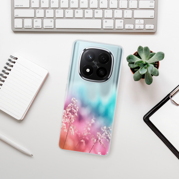 Silikonové pouzdro iSaprio - Xiaomi Redmi Note 14 Pro 5G / Note 14 Pro Plus 5G - Rainbow Grass