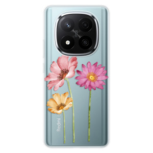 Silikonové pouzdro iSaprio - Xiaomi Redmi Note 14 Pro 5G / Note 14 Pro Plus 5G - Three Flowers