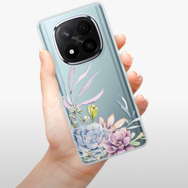 Silikonové pouzdro iSaprio - Xiaomi Redmi Note 14 Pro 5G / Note 14 Pro Plus 5G - Succulent 01