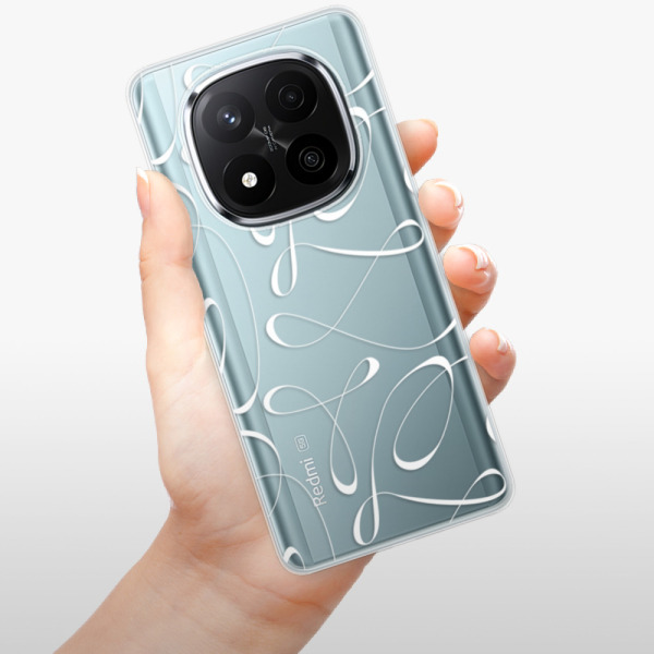 Silikonové pouzdro iSaprio - Xiaomi Redmi Note 14 Pro 5G / Note 14 Pro Plus 5G - Fancy - white