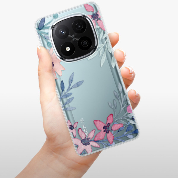 Silikonové pouzdro iSaprio - Xiaomi Redmi Note 14 Pro 5G / Note 14 Pro Plus 5G - Leaves and Flowers