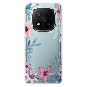 Silikonové pouzdro iSaprio - Xiaomi Redmi Note 14 Pro 5G / Note 14 Pro Plus 5G - Leaves and Flowers