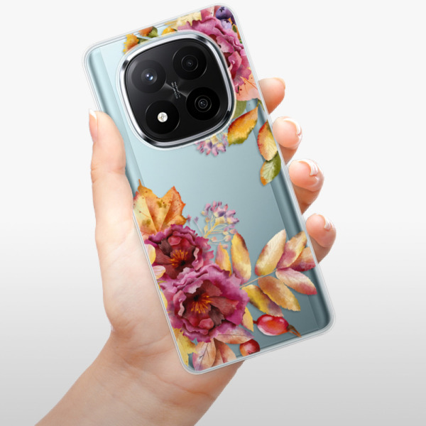 Silikonové pouzdro iSaprio - Xiaomi Redmi Note 14 Pro 5G / Note 14 Pro Plus 5G - Fall Flowers