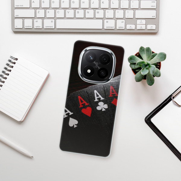 Silikonové pouzdro iSaprio - Xiaomi Redmi Note 14 Pro 5G / Note 14 Pro Plus 5G - Poker