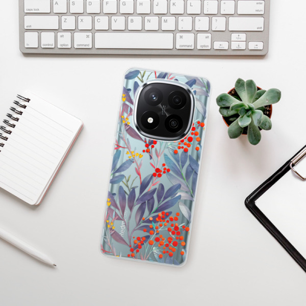 Silikonové pouzdro iSaprio - Xiaomi Redmi Note 14 Pro 5G / Note 14 Pro Plus 5G - Rowanberry