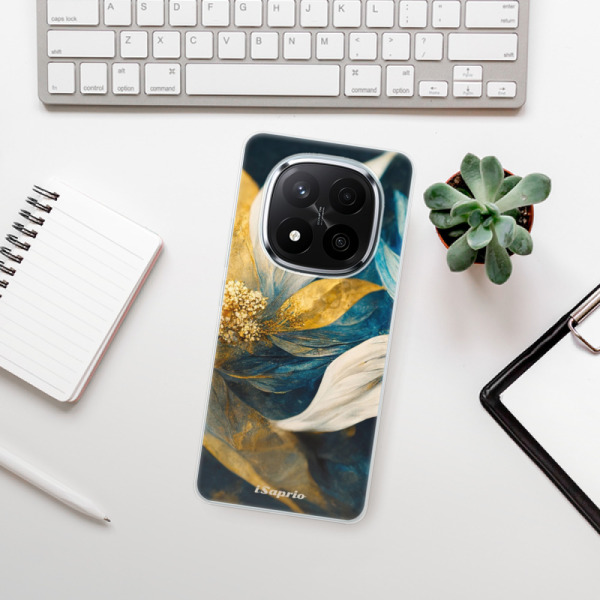 Silikonové pouzdro iSaprio - Xiaomi Redmi Note 14 Pro 5G / Note 14 Pro Plus 5G - Gold Petals