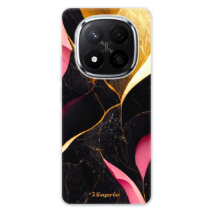 Silikonové pouzdro iSaprio - Xiaomi Redmi Note 14 Pro 5G / Note 14 Pro Plus 5G - Gold Pink Marble