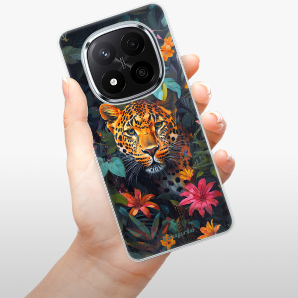 Silikonové pouzdro iSaprio - Xiaomi Redmi Note 14 Pro 5G / Note 14 Pro Plus 5G - Flower Jaguar