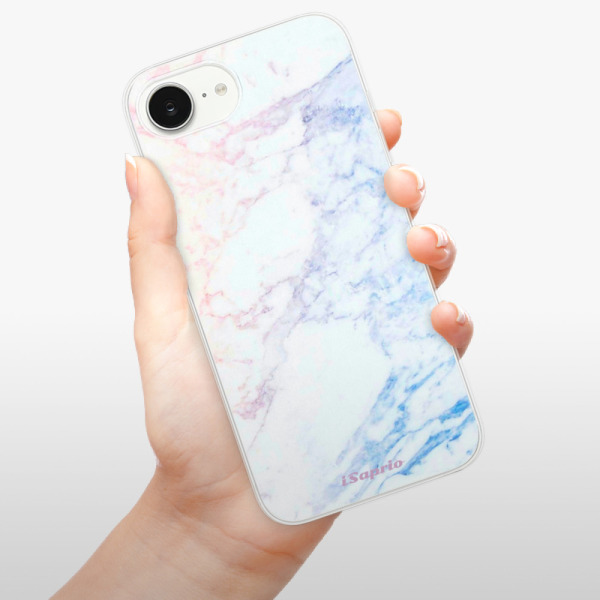 Silikonové pouzdro iSaprio - Apple iPhone 16e / iPhone 17e - Raibow Marble 10