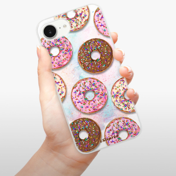 Silikonové pouzdro iSaprio - Apple iPhone 16e / iPhone 17e - Donuts 11