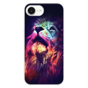 Silikonové pouzdro iSaprio - Apple iPhone 16e / iPhone 17e - Lion in Colors