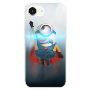 Silikonové pouzdro iSaprio - Apple iPhone 16e / iPhone 17e - Mimons Superman 02