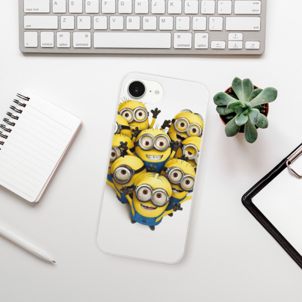 Silikonové pouzdro iSaprio - Apple iPhone 16e / iPhone 17e - Mimons 01