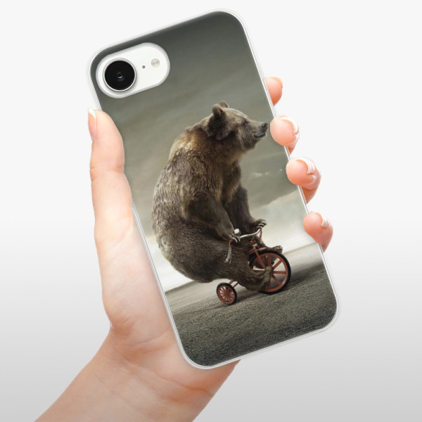 Silikonové pouzdro iSaprio - Apple iPhone 16e / iPhone 17e - Bear 01