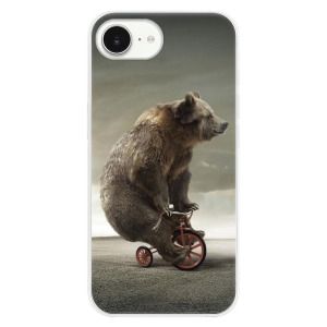 Silikonové pouzdro iSaprio - Apple iPhone 16e / iPhone 17e - Bear 01