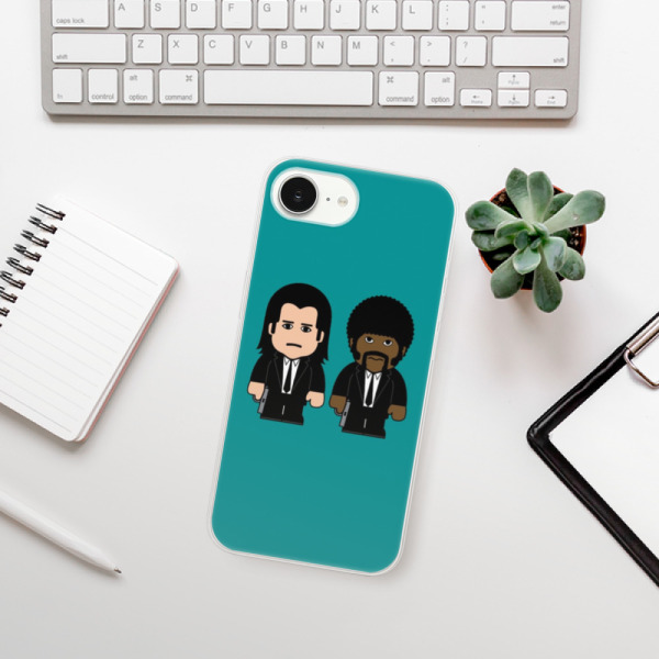 Silikonové pouzdro iSaprio - Apple iPhone 16e / iPhone 17e - Pulp Fiction