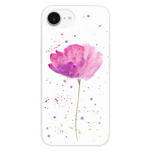 Silikonové pouzdro iSaprio - Apple iPhone 16e / iPhone 17e - Poppies