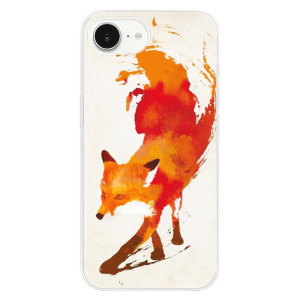 Silikonové pouzdro iSaprio - Apple iPhone 16e / iPhone 17e - Fast Fox