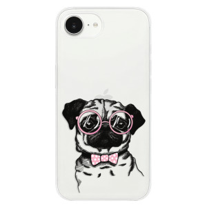 Silikonové pouzdro iSaprio - Apple iPhone 16e / iPhone 17e - The Pug