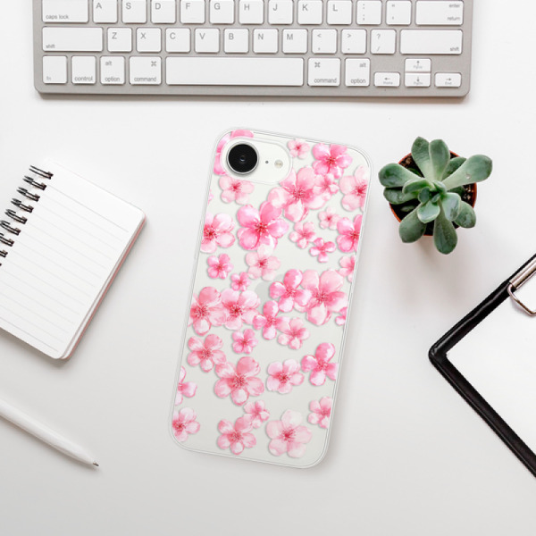 Silikonové pouzdro iSaprio - Apple iPhone 16e / iPhone 17e - Flower Pattern 05