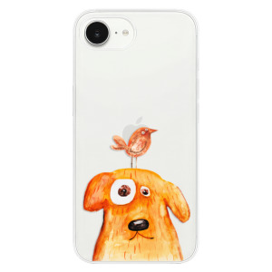 Silikonové pouzdro iSaprio - Apple iPhone 16e / iPhone 17e - Dog And Bird