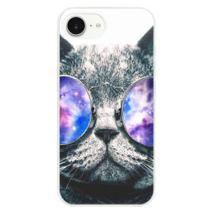 Silikonové pouzdro iSaprio - Apple iPhone 16e / iPhone 17e - Galaxy Cat