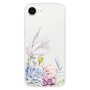 Silikonové pouzdro iSaprio - Apple iPhone 16e / iPhone 17e - Succulent 01