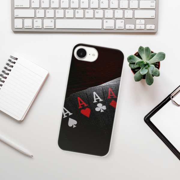 Silikonové pouzdro iSaprio - Apple iPhone 16e / iPhone 17e - Poker