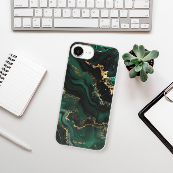 Silikonové pouzdro iSaprio - Apple iPhone 16e / iPhone 17e - Emerald