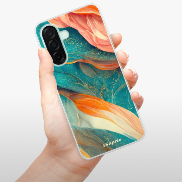 Silikonové pouzdro iSaprio - Samsung Galaxy A26 5G - Abstract Marble