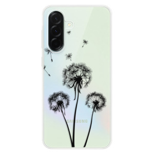Silikonové pouzdro iSaprio - Samsung Galaxy A36 5G - Three Dandelions - black