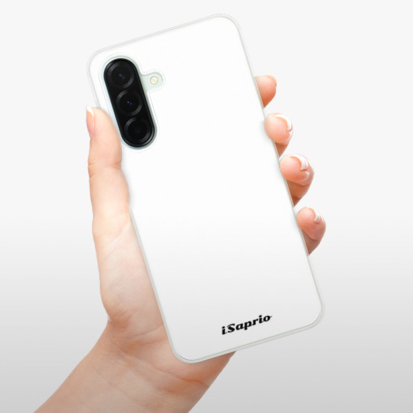Silikonové pouzdro iSaprio - Samsung Galaxy A36 5G - 4Pure - bílé