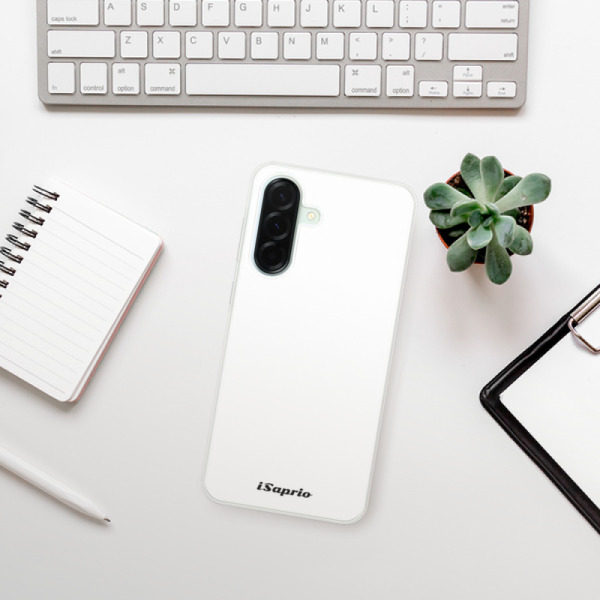 Silikonové pouzdro iSaprio - Samsung Galaxy A36 5G - 4Pure - bílé