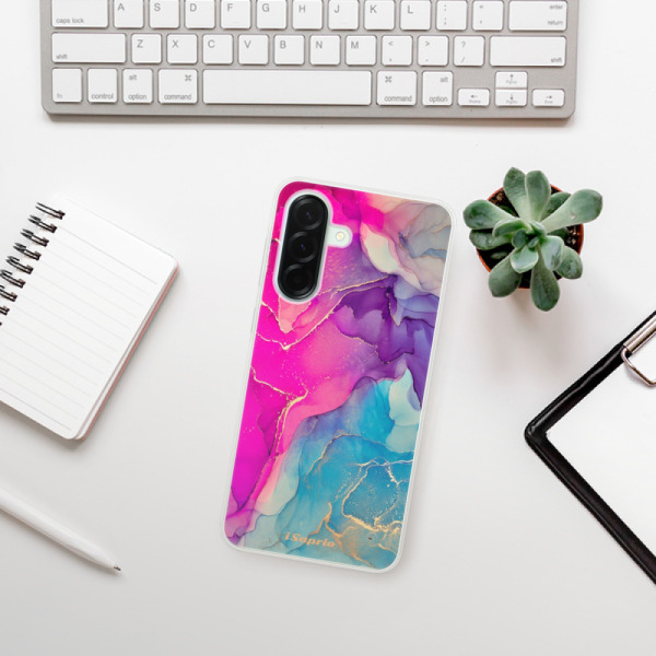 Silikonové pouzdro iSaprio - Samsung Galaxy A36 5G - Purple Ink