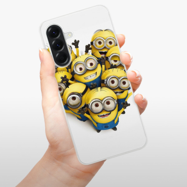 Silikonové pouzdro iSaprio - Samsung Galaxy A56 5G - Mimons 01
