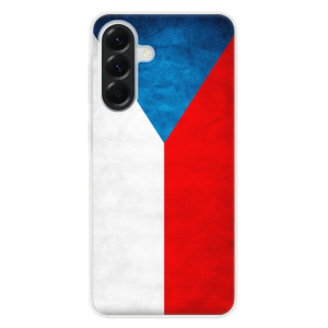 Silikonové pouzdro iSaprio - Samsung Galaxy A56 5G - Vlajka Česká republika